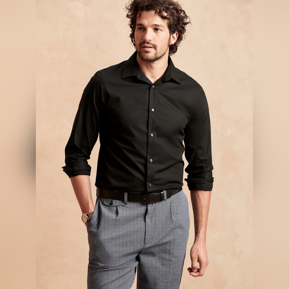 Brand New BR Factory Extra Slim Dress Shirt Medium
